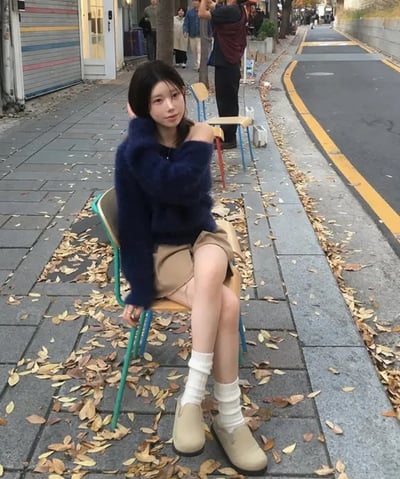 Polka 3 Suede Shearling Slippers3