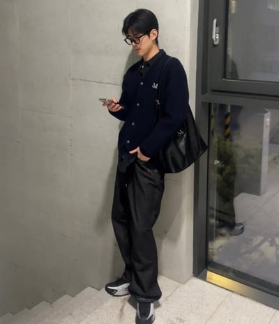 Mucent ღ 皮革肩背包 (男女通用)3