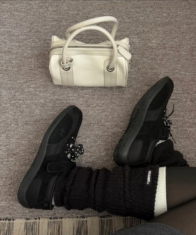 OTZ Romary suede lace-up 瑪莉珍鞋★★5