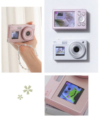 韓國Y2K雙面螢幕相機 3colors10