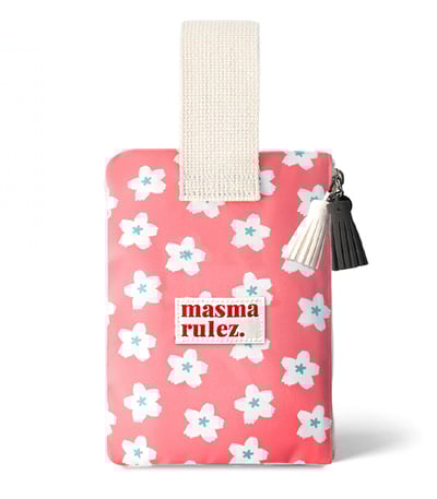 Masmarulezღ  (大) 防水材質花系列化妝包4