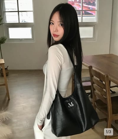 Mucent ღ 皮革肩背包 (男女通用)2