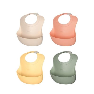 [MOYUUM] 扣式嬰兒用矽膠圍兜5