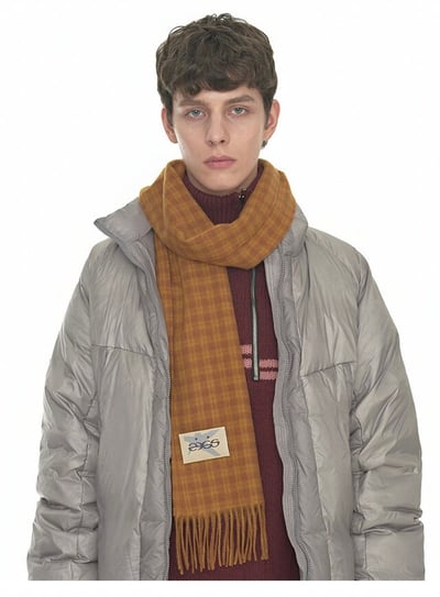 [1+1 ] 23.65含羊毛圍巾14colors12