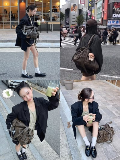 FancyClub ღ 闆娘勸敗款水洗機車騎士包 4colors4