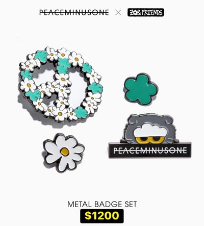 Peaceminouseone x Zo&Friends聯名8
