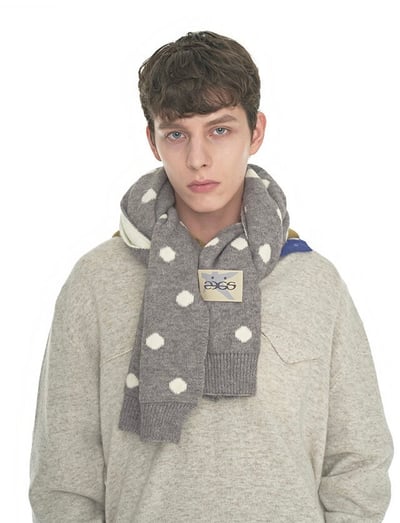 [1+1 ] 23.65含羊毛圍巾14colors7