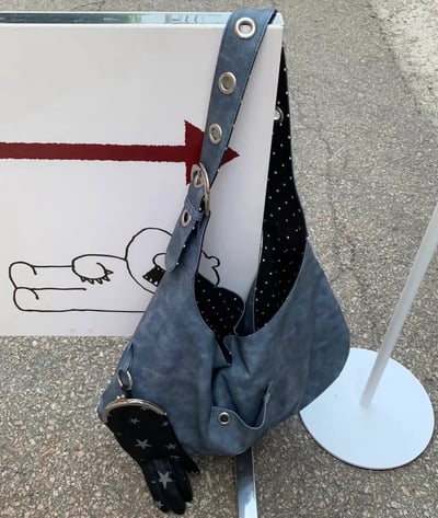 韓國小眾品牌 LETERIE⁂點點麂皮雙面包包 3colors5