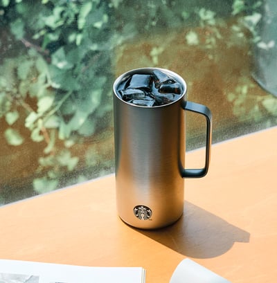 Starbucks 簡約保溫杯贈購物袋🛍️ 503ml10