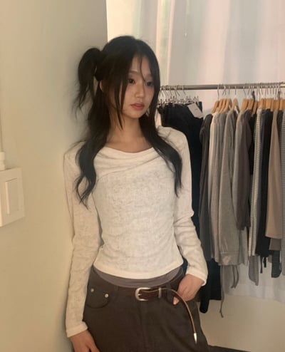 極致韓女兩件式層次穿搭 3colors3