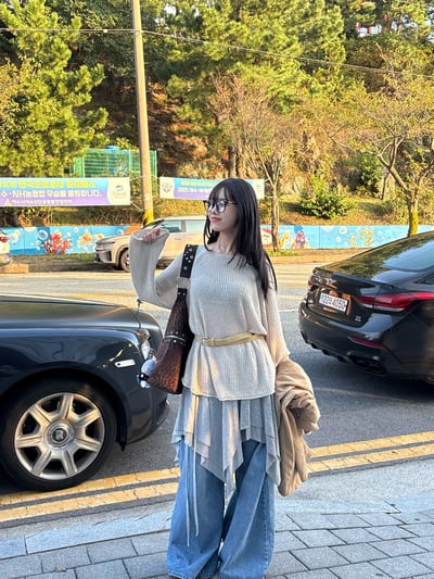 漫步布拉福冰絲針織衫 2colors8