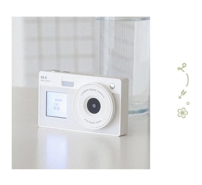 韓國Y2K雙面螢幕相機 3colors4