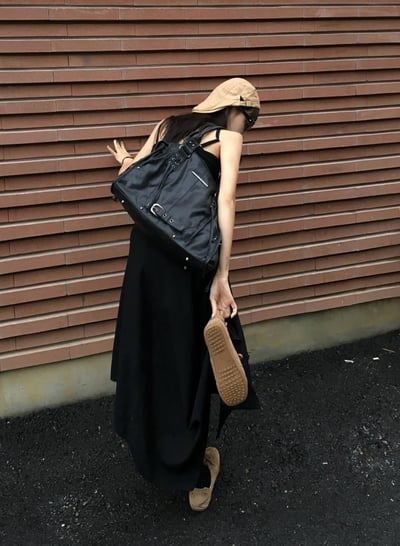 FancyClub ღ 闆娘勸敗款水洗機車騎士包 4colors15