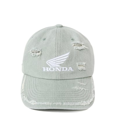 [現貨] HONDA 破壞水洗丹寧帽2