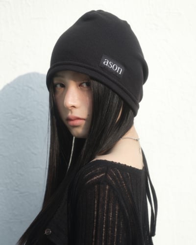 As" on 針織冷帽 2colors3