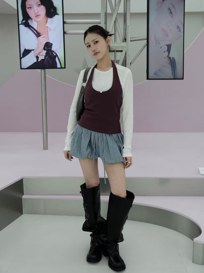 棉麻燈籠泡泡短褲 2colors4