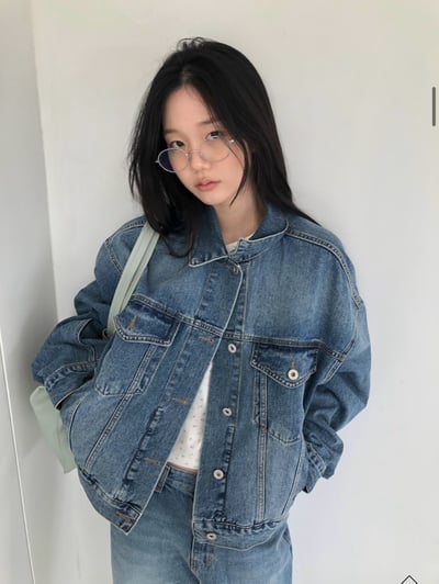 溫柔藍調牛仔外套 1color1