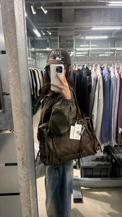 FancyClub ღ 闆娘勸敗款水洗機車騎士包 4colors3