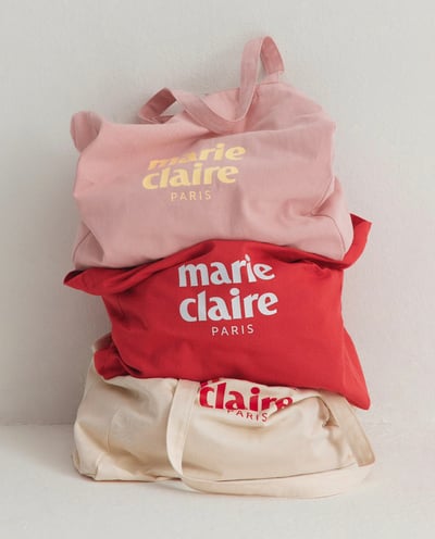 Marie Claire 經典LOGO棉布包 12colors1