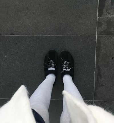 OTZ Romary suede lace-up 瑪莉珍鞋★★9