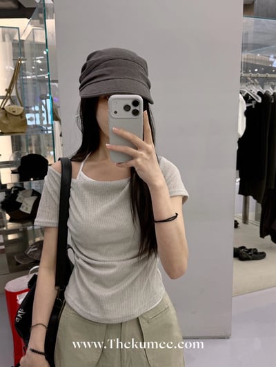 極致韓女兩件式層次穿搭 3colors4