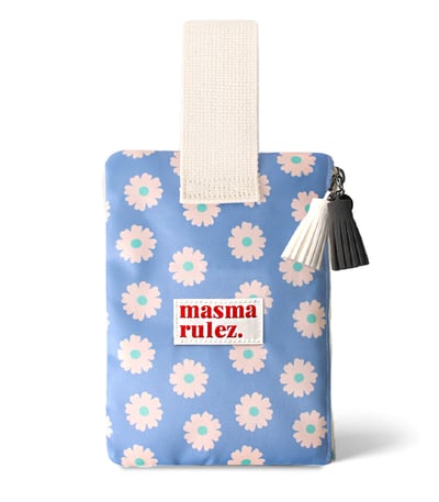 Masmarulezღ  (大) 防水材質花系列化妝包6