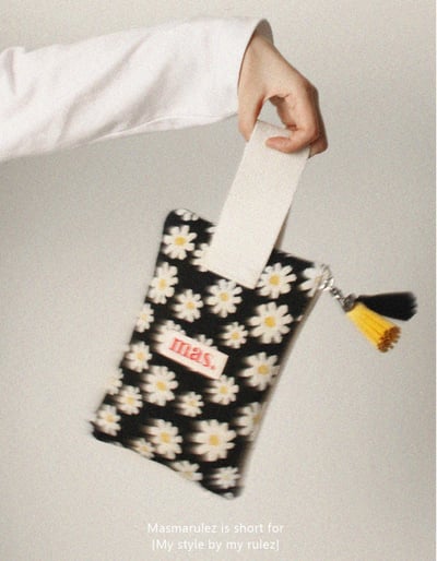 Masmarulezღ (大) 經典雛菊化妝包2