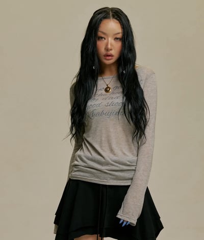 Gila Archivesღ Jennie同款透膚上衣8