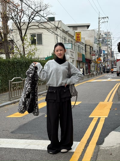 垂墜感一百分落地西裝褲裙 2colors6