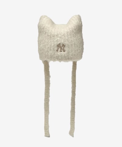MLB x Karina 升級版貓耳朵針織毛帽5