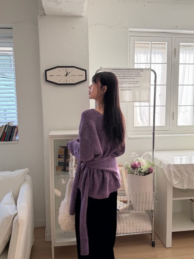 多種穿法溫柔小姐姐款軟糯針織衣 4colors8