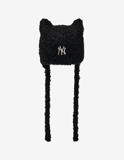 MLB x Karina 升級版貓耳朵針織毛帽1