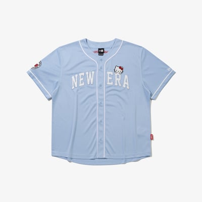 NEW ERA x HELLO KITTY BASEBALL JERSEY1