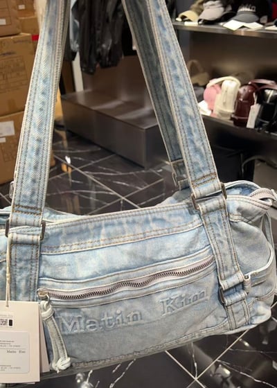 Matin Kim 丹寧牛仔方包5