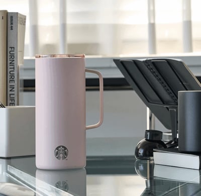 Starbucks 簡約保溫杯贈購物袋🛍️ 503ml7