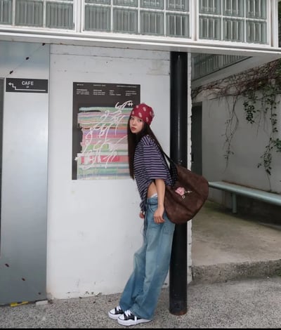 韓國小眾品牌 LETERIE⁂點點麂皮雙面包包 3colors8