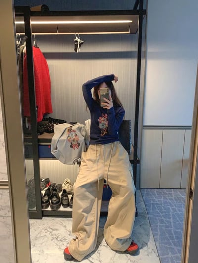 賣這價錢太便宜會被罵 超好看大口袋工裝褲 3colors3