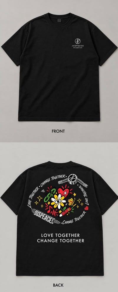 Juspeace Donation T-shirt / Bracelet7