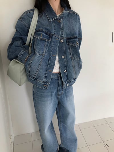 溫柔藍調牛仔外套 1color2