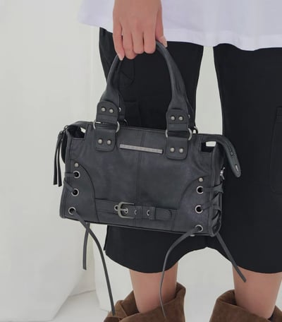 FancyClub ღ mini水洗機車騎士包 3colors8