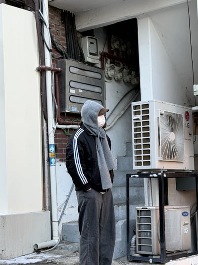 親膚針織連帽圍巾🧣3colors7