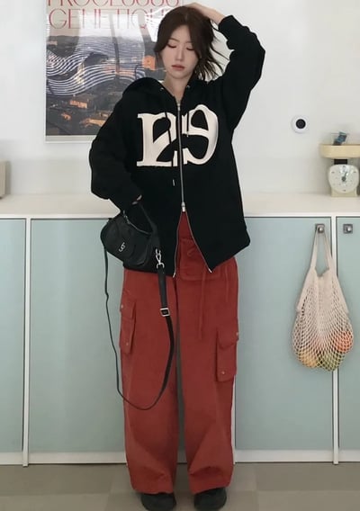 ILLIGO logo連帽外套 6colors4