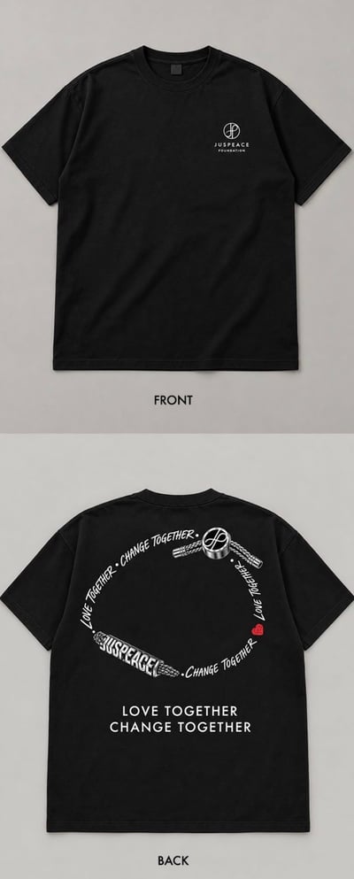 Juspeace Donation T-shirt / Bracelet8