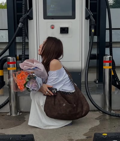 韓國小眾品牌 LETERIE⁂點點麂皮雙面包包 3colors10