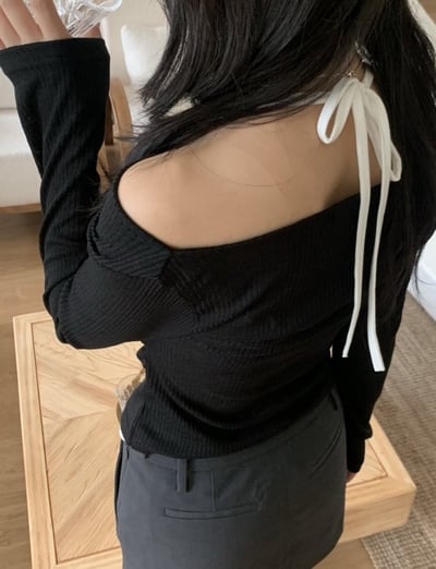 極致韓女兩件式層次穿搭 3colors5