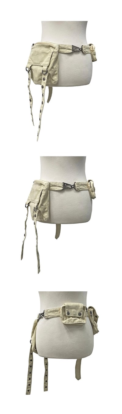 牛仔風腰包配件2colors5