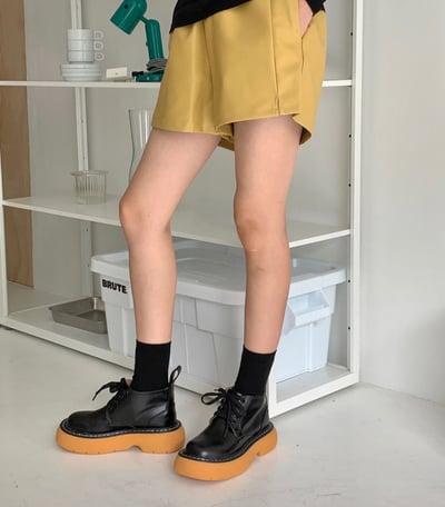 份量感中筒馬丁靴7