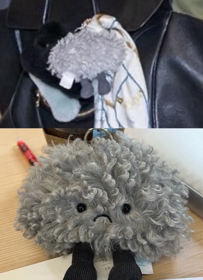 Jellycat 熱賣吊飾 可頌/烏雲/花生☁6