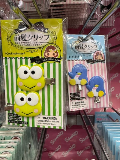 GD著用款 Hello kitty髮夾6