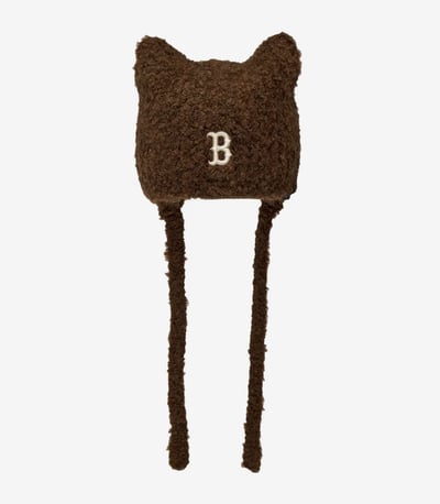 MLB x Karina 升級版貓耳朵針織毛帽4